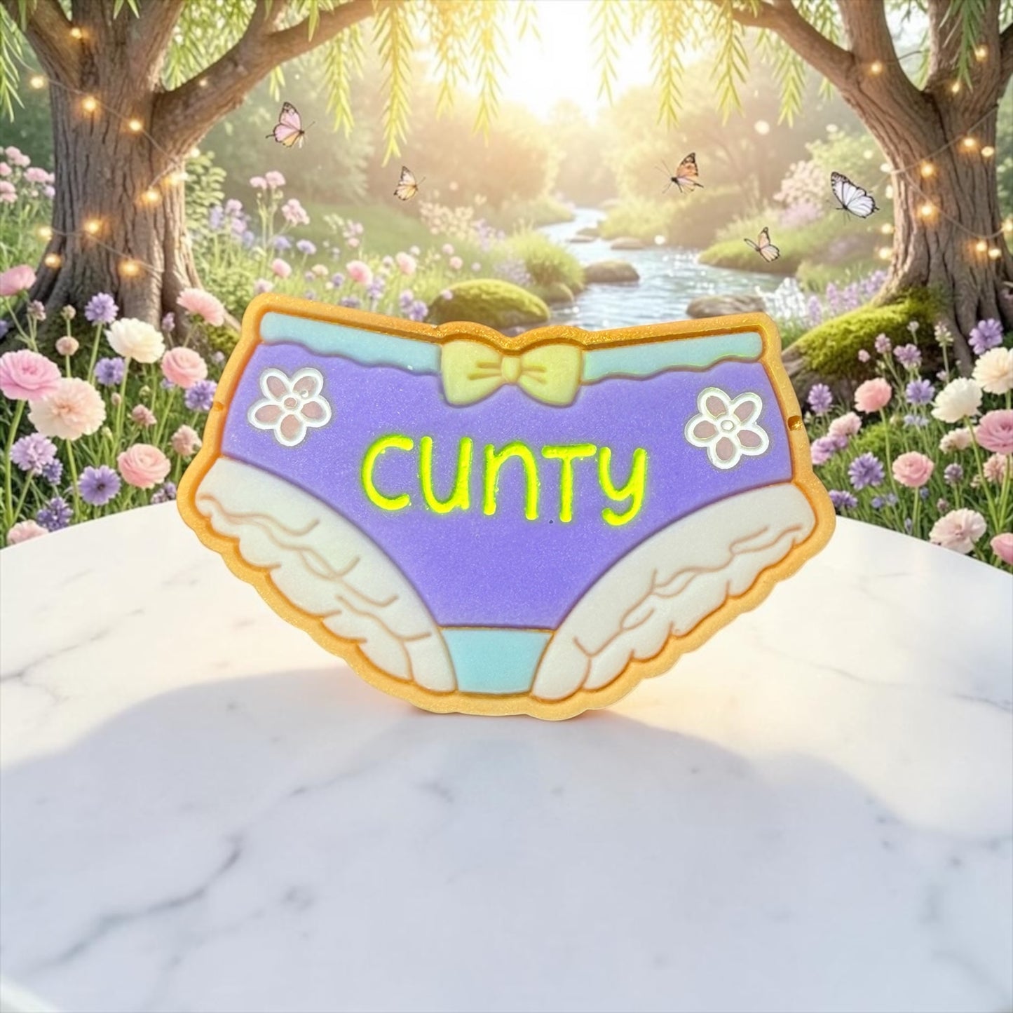 Crocus Flower - C*nty Pants