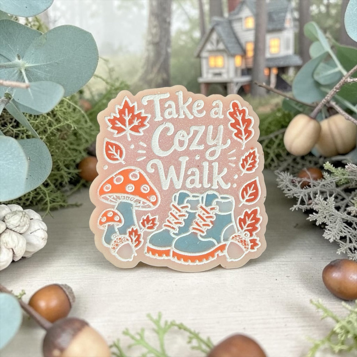 Toasted Almond & Caramel Brittle - Cozy Walk