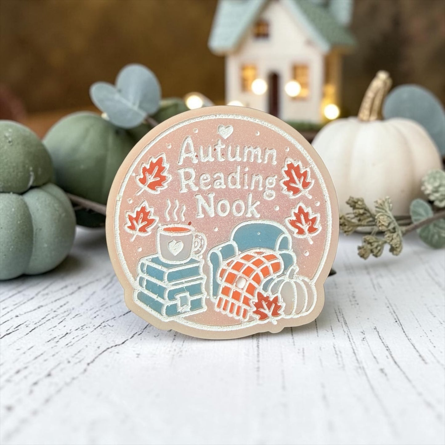 Toasted Almond & Caramel Brittle - Autumn Reading Nook