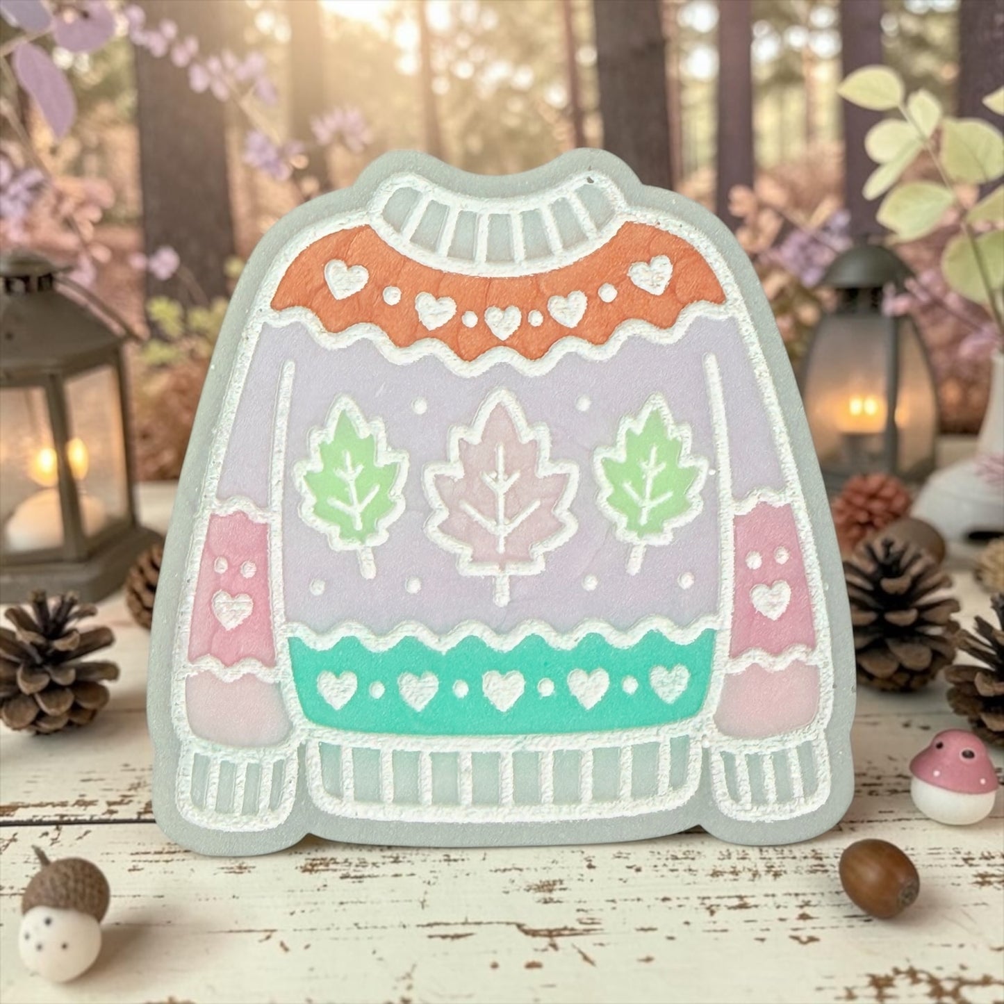 Harvest Pomegranate - Autumn Sweater