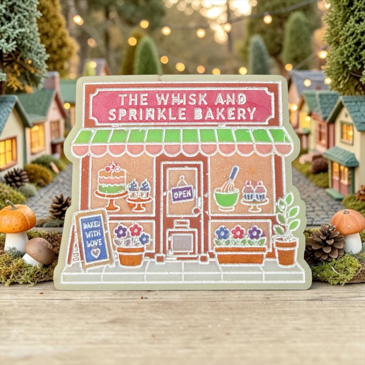 The Whisk & Sprinkle Bakery - Coffee & Praline Cake