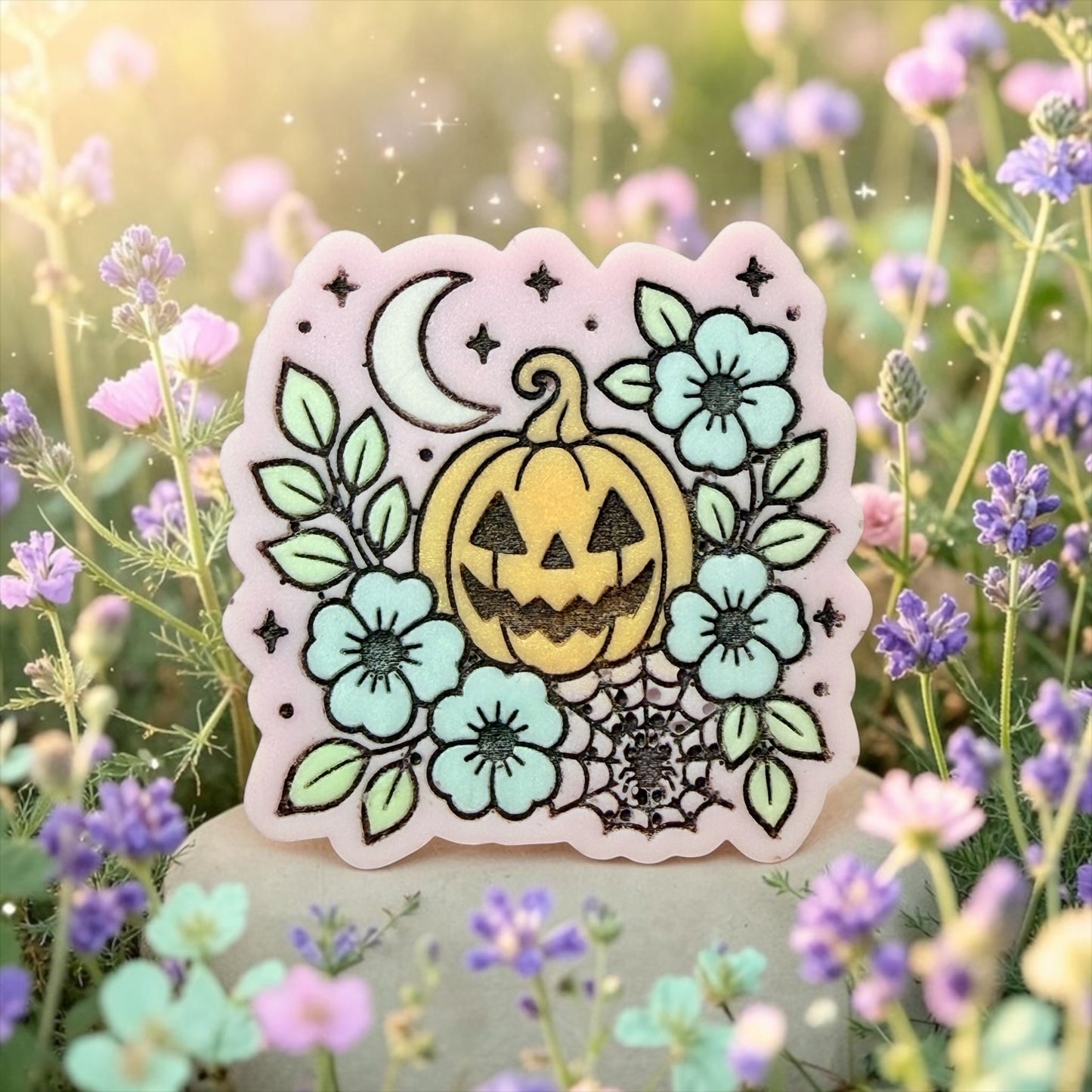 Toffee Waffle - Floral Pumpkin