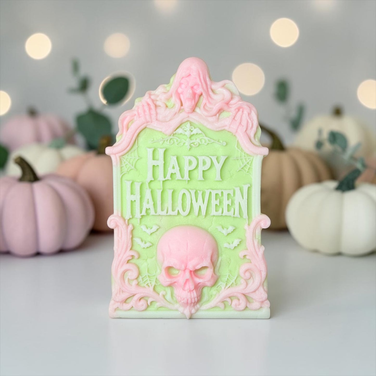 Skull Happy Halloween- Whipped Pistachio Creme