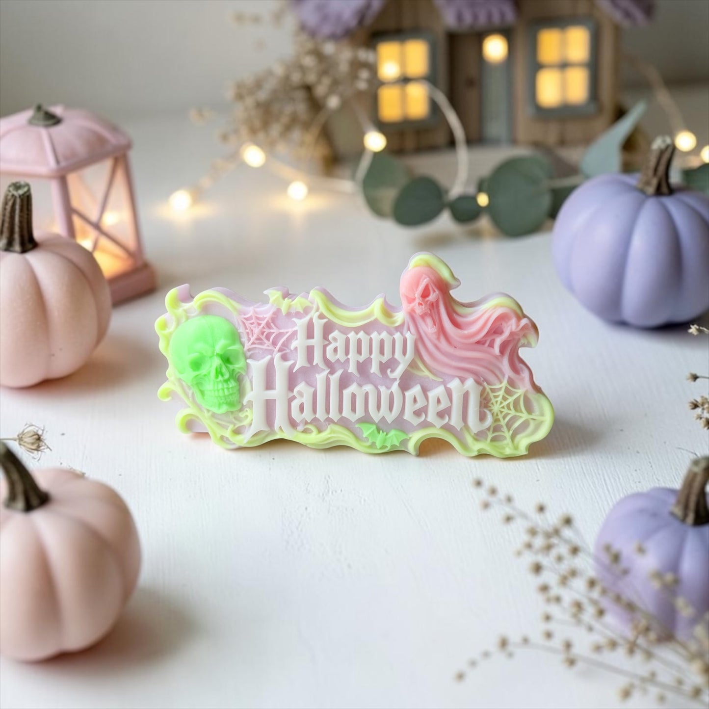 Large Skull Tombstone- Candy Apple