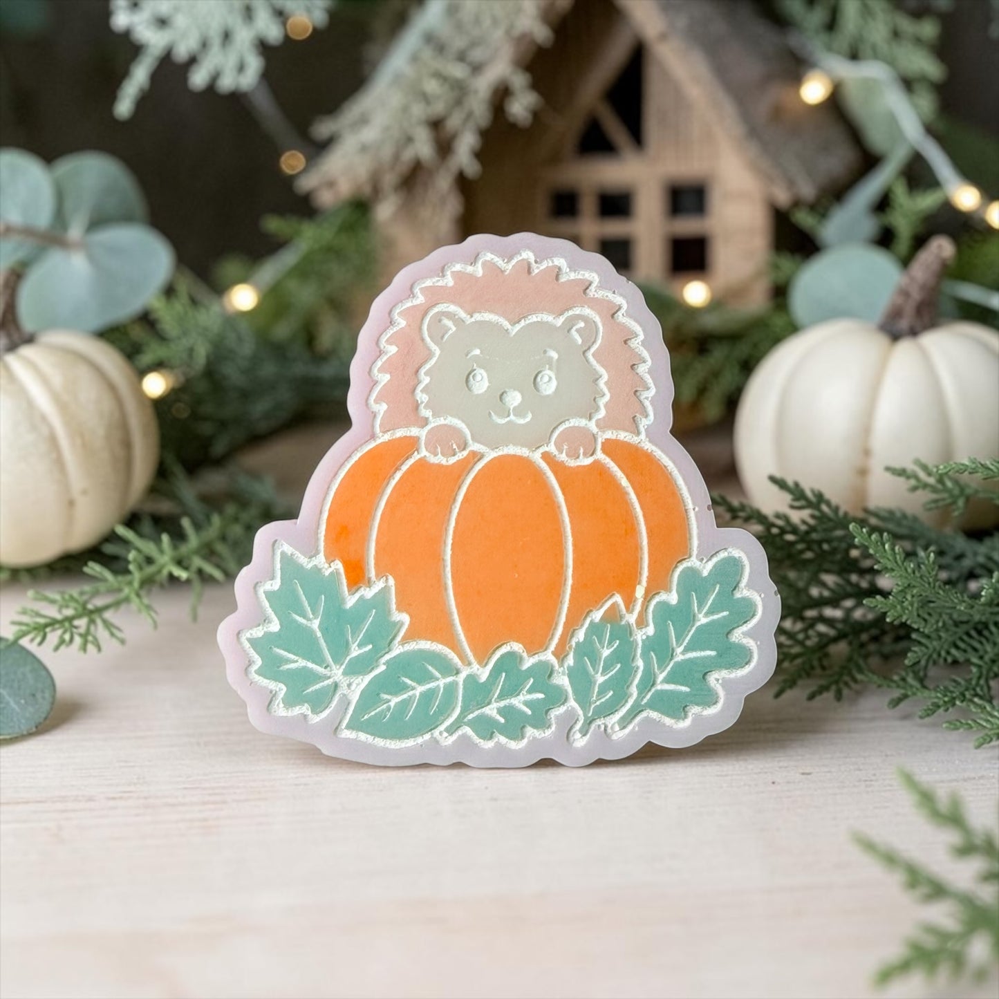 Caramel Pumpkin Pie - Hedgehog