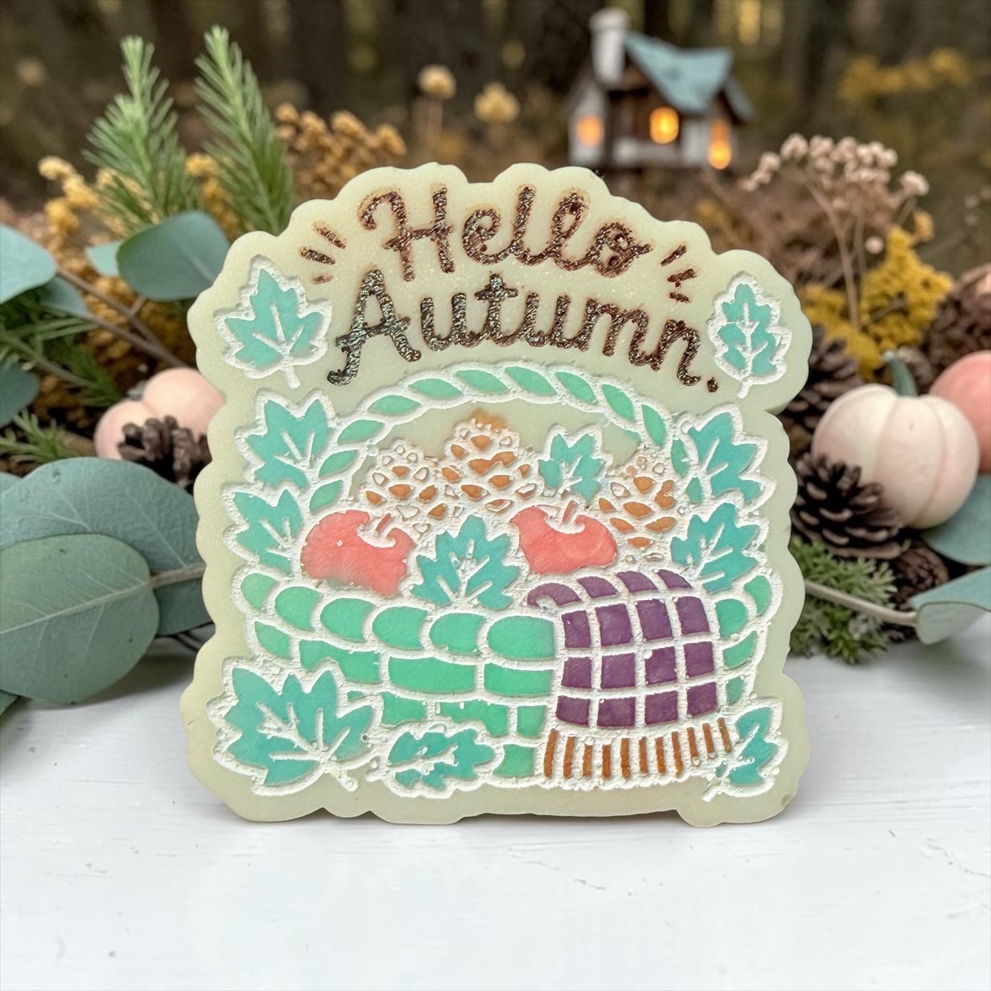Frosted Sugared Blooms - Hello Autumn