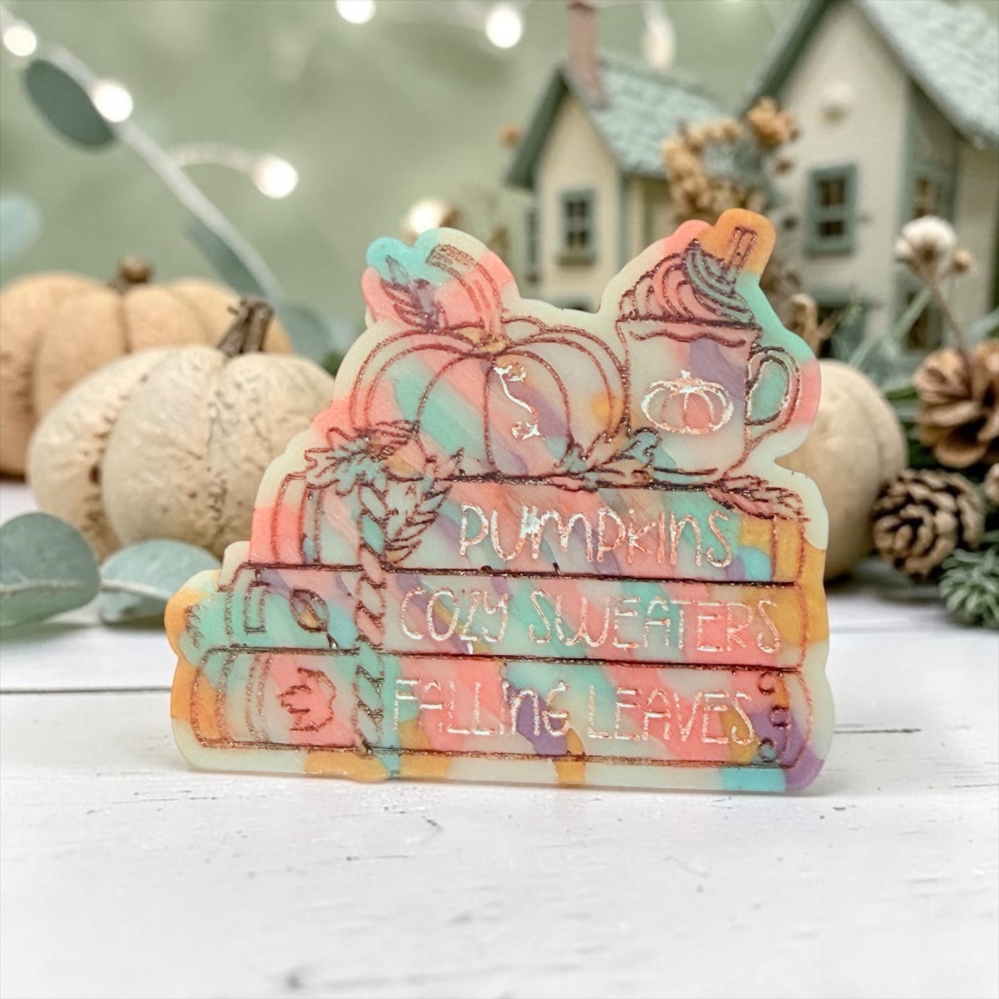 Frosted Sugared Blooms - Cosy Sweaters