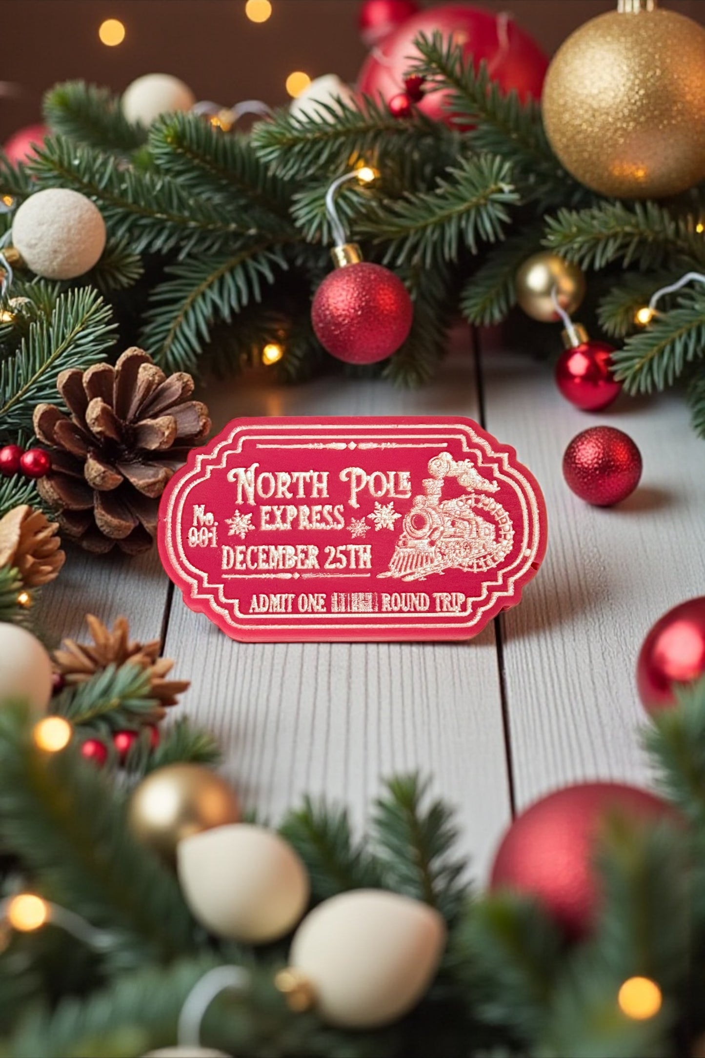 Cherries on Snow - North Pole