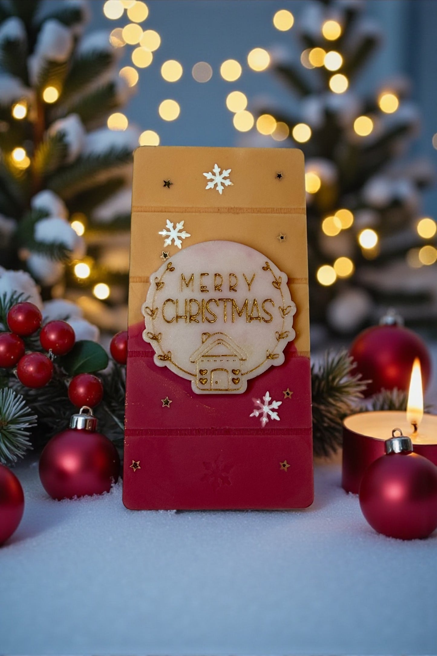 Crimson Berry & Clementine - Merry Christmas Snap Bar