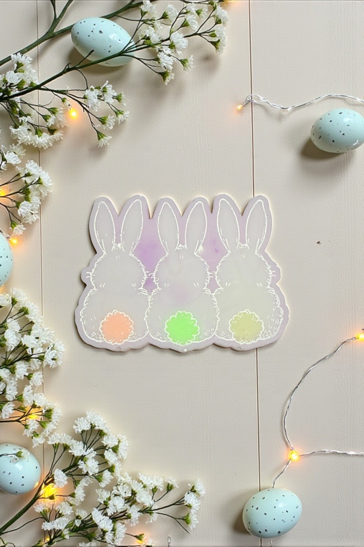 Jelly Beans for Breakfast - Rabbit Trio - Enhanced by Nature LTD