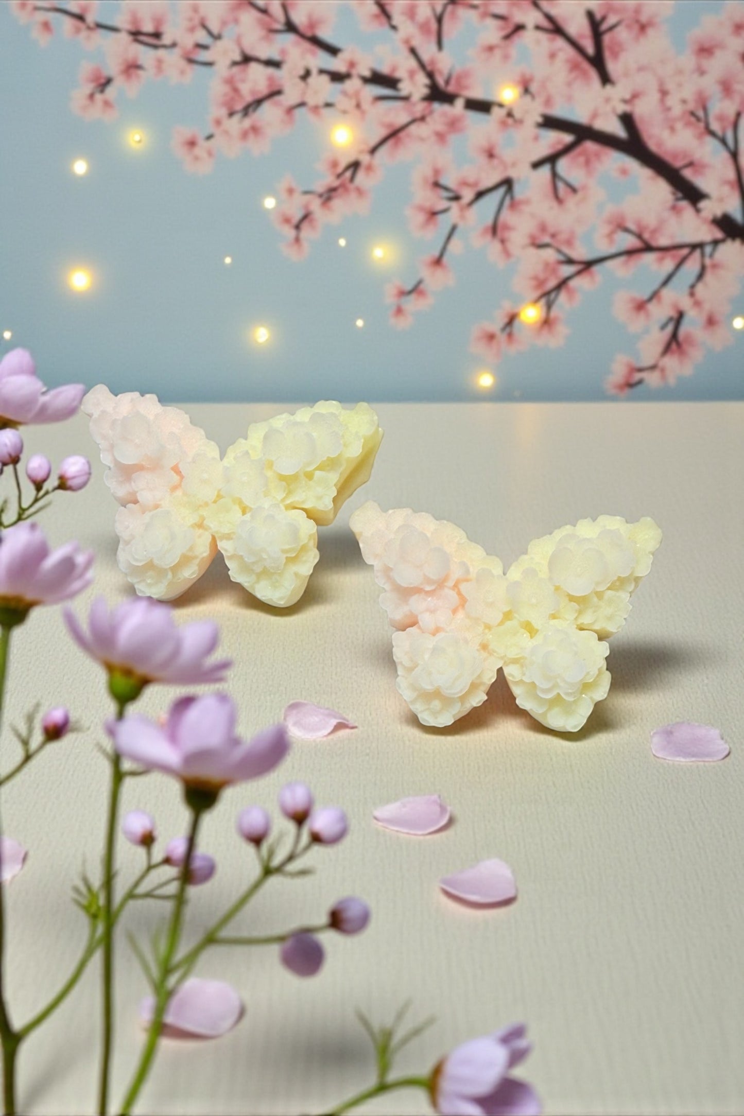 Butterfly Duo - Cherry Blossom & Rose Water - Enhanced by Nature LTD