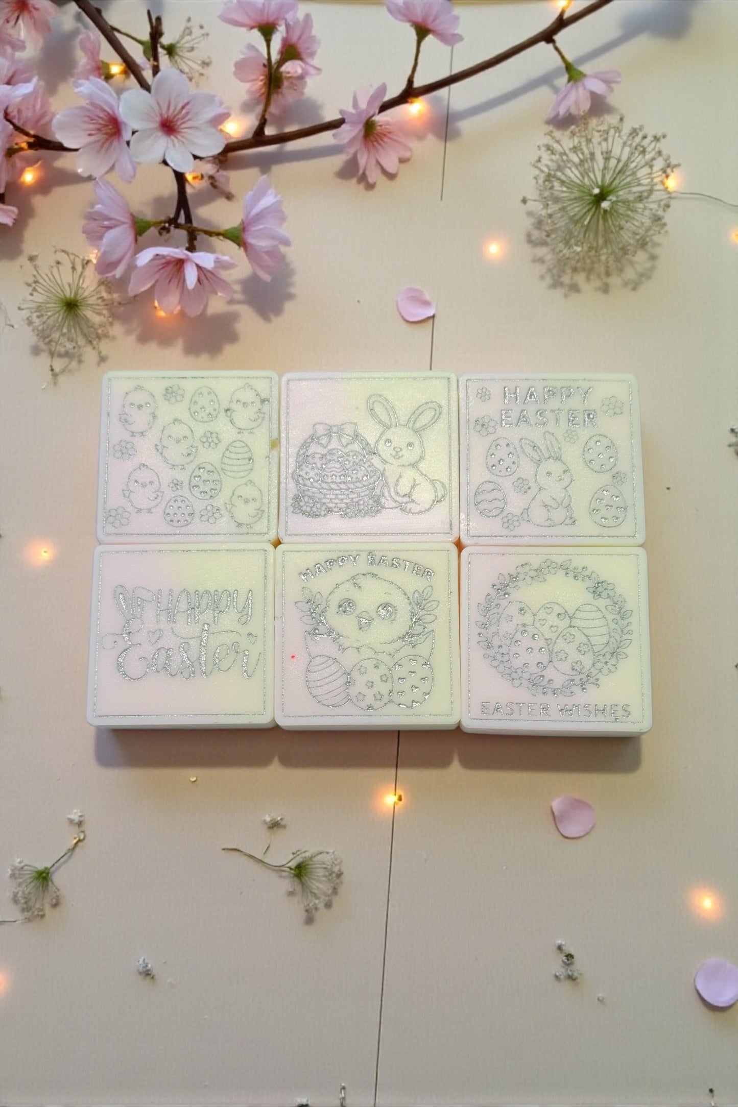 Easter Square Duo - Cherry Blossom & Rose Water - Enhanced by Nature LTD