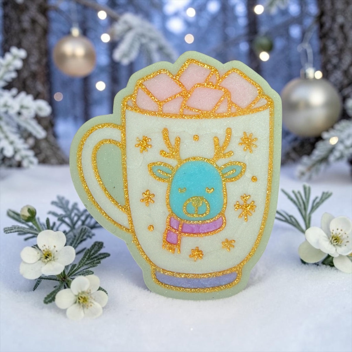 Winter Cherry & Ginger Frosting - Christmas Cup