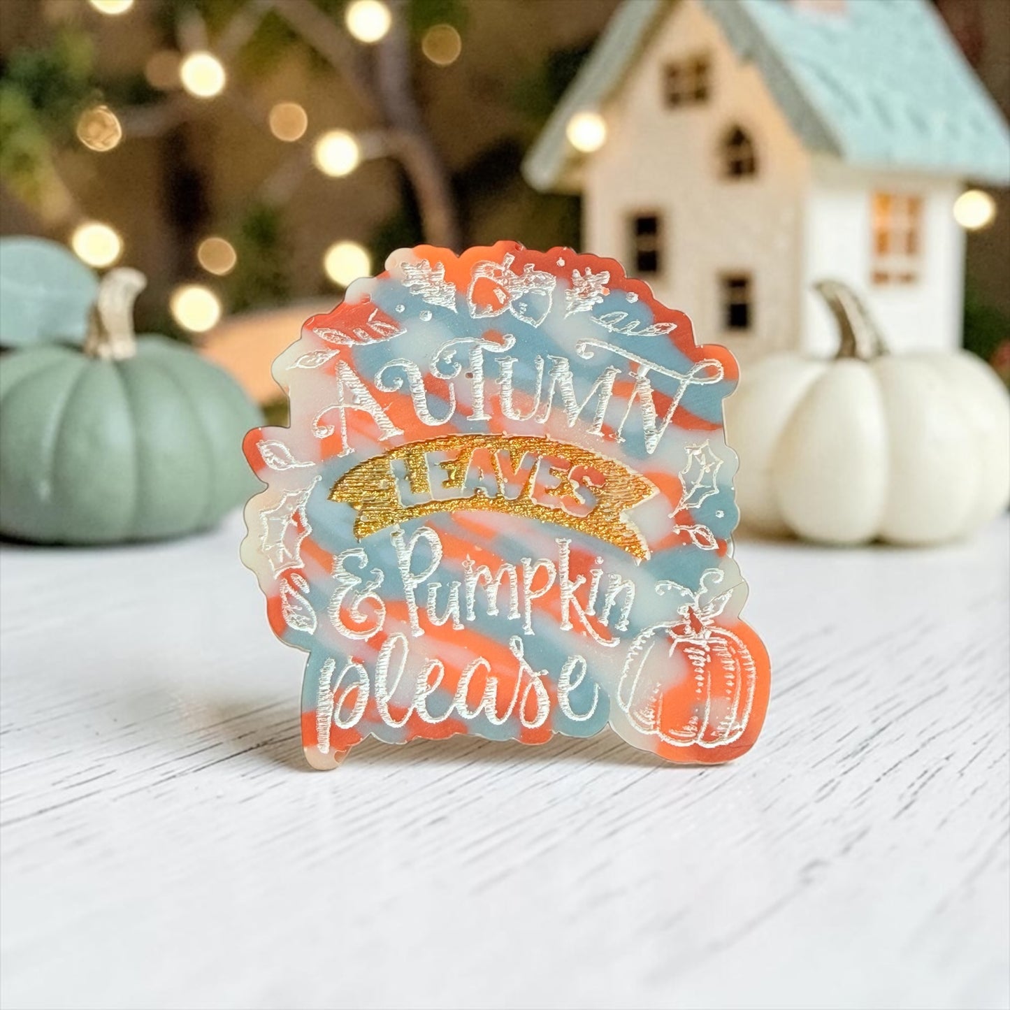 Toasted Almond & Caramel Brittle - Autumn Leaves