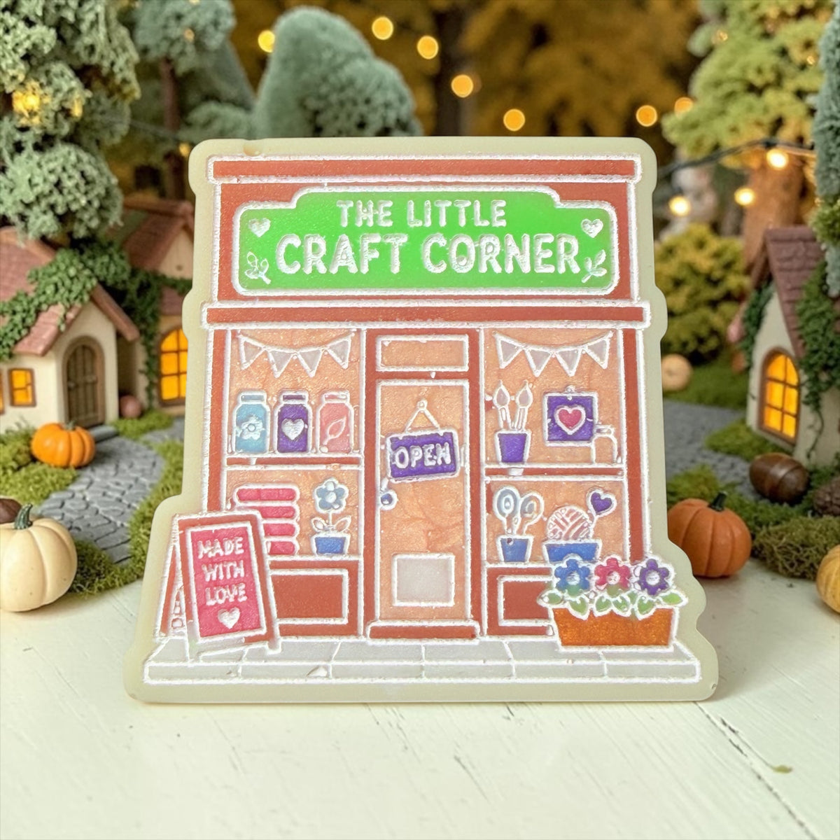 The Little Craft Corner - Coffee & Praline Cake