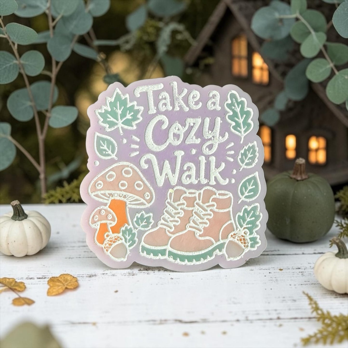Caramel Pumpkin Pie - Cozy Walk