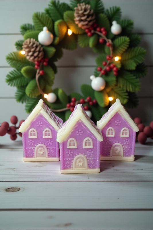 Gingerbread House - Frosted Plum