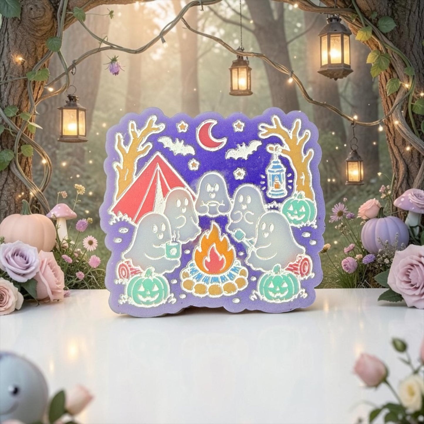 Camping Ghosts - Cherry & Lime