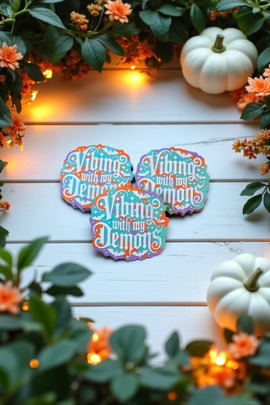 Vibing with my Demons - Drunken Pumpkin