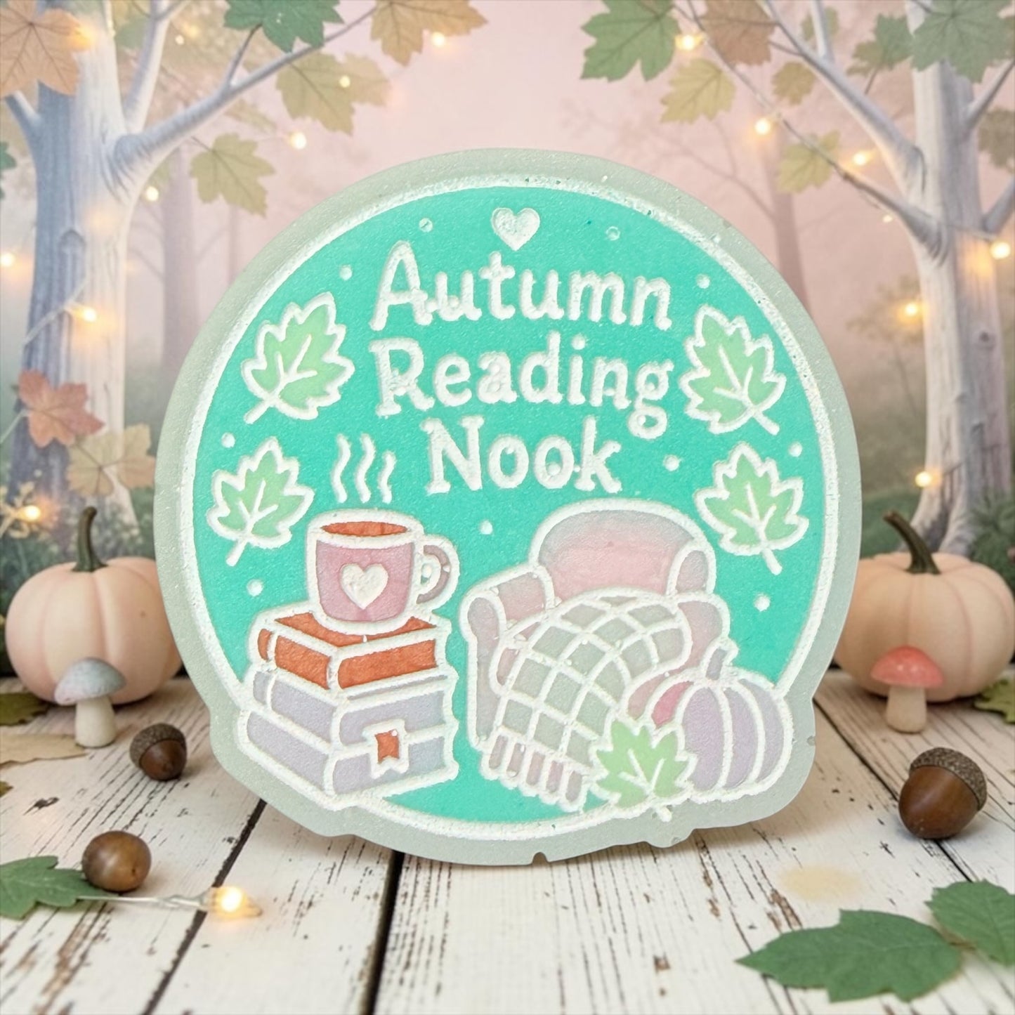 Harvest Pomegranate - Autumn Reading Nook