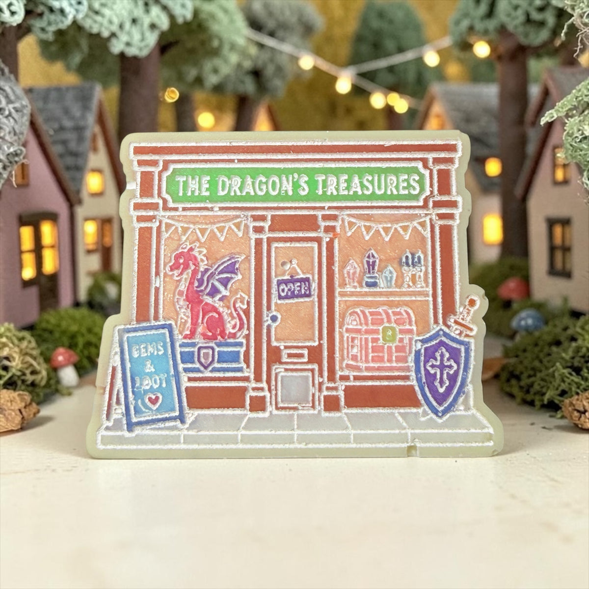 The Dragon Treasures - Coffee & Praline Cake