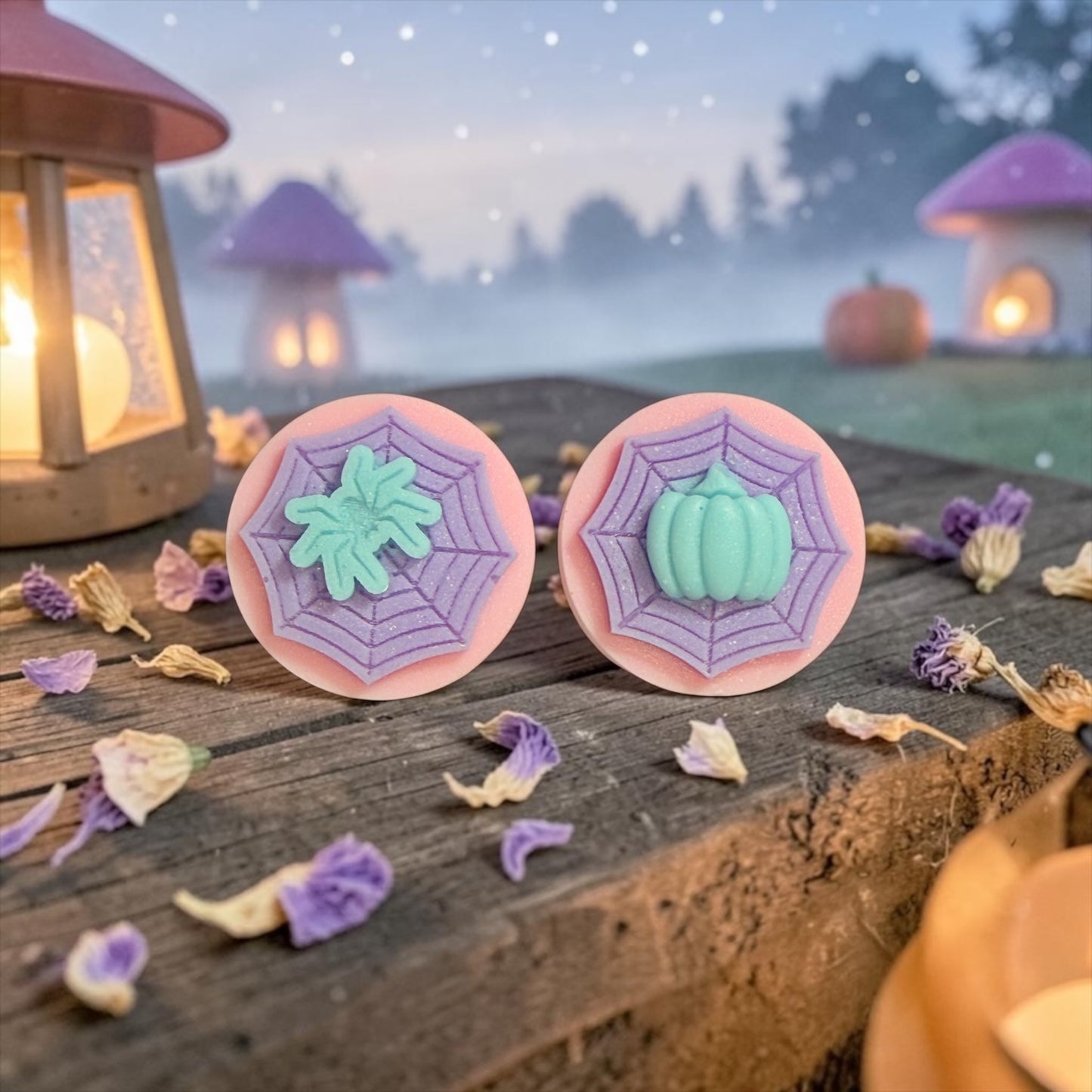 Spider & Pumpkin Duo - Deliciously Drenched