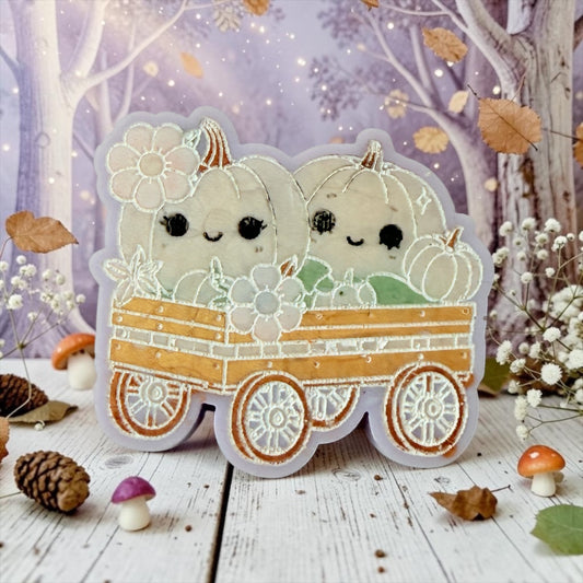 Pumpkin Pecan Waffles - Pumpkin Cart