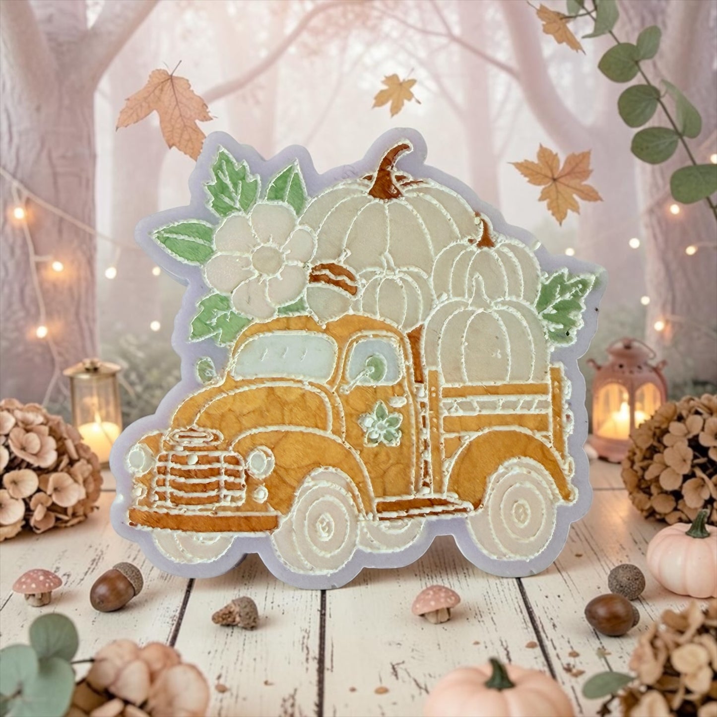 Pumpkin Pecan Waffles - Pumpkin Truck