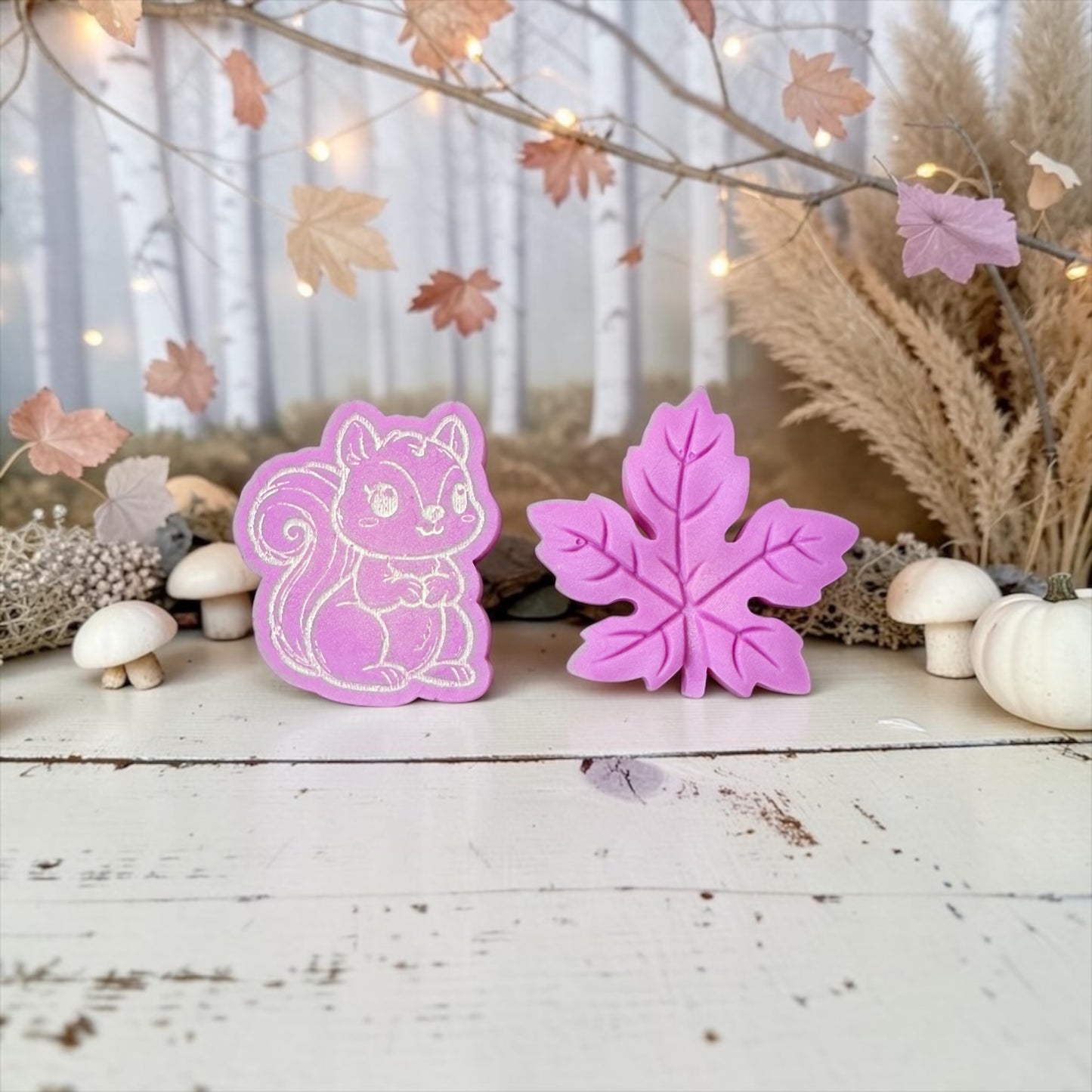 Leaf & Squirrel Duo
