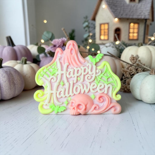 Large Happy Halloween - Candy Apple
