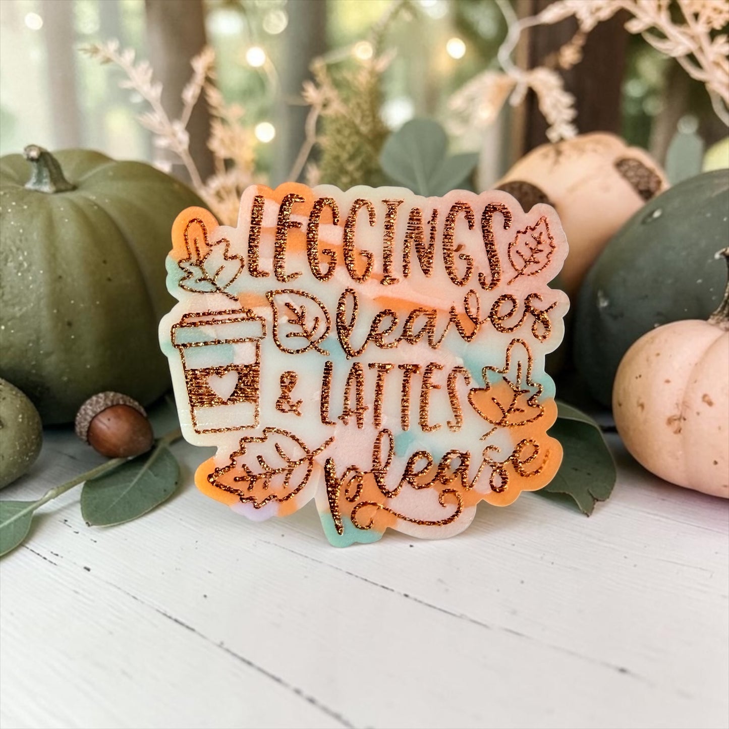 Caramel Pumpkin Pie - Latte