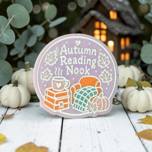 Caramel Pumpkin Pie - Autumn Reading Nook