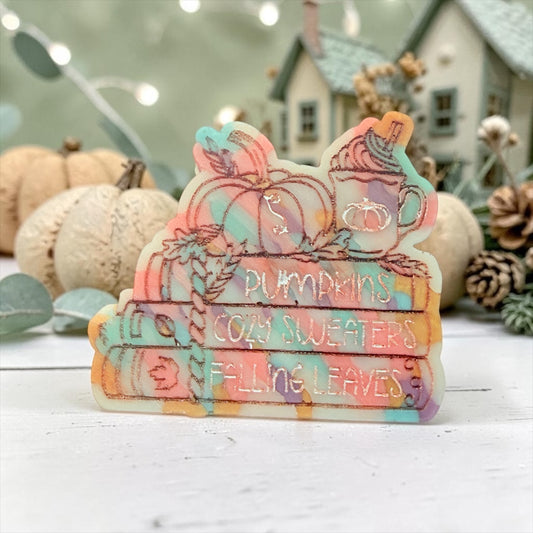 Frosted Sugared Blooms - Cosy Sweaters