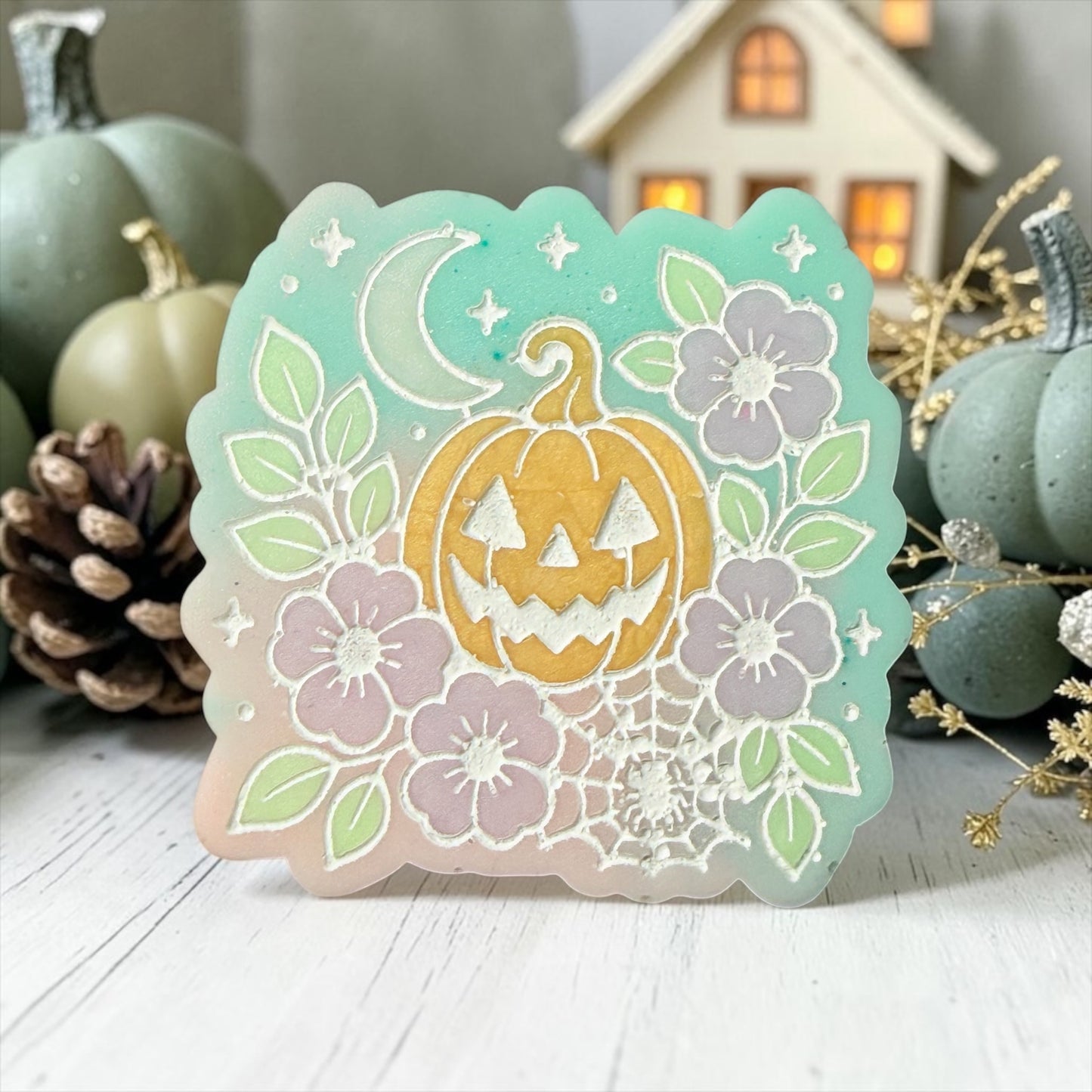 Raspberry & Tonka - Floral Pumpkin
