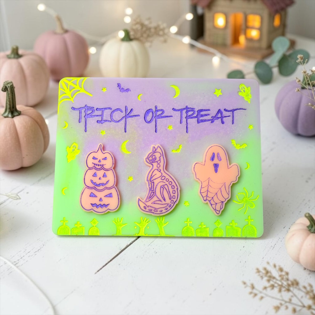 Ouija Board - Wax Slab