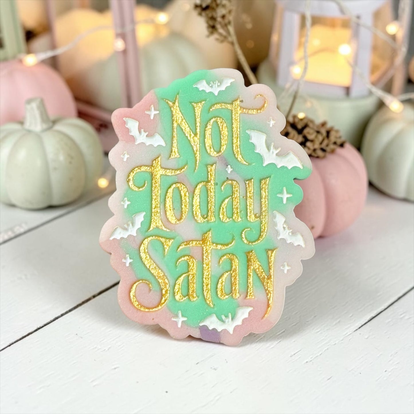 Not today Satan - Pink Lychee Milkshake