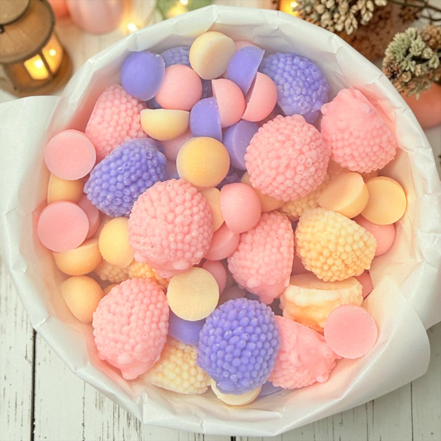 Velvet Amber & Pomegranate Scent Tub