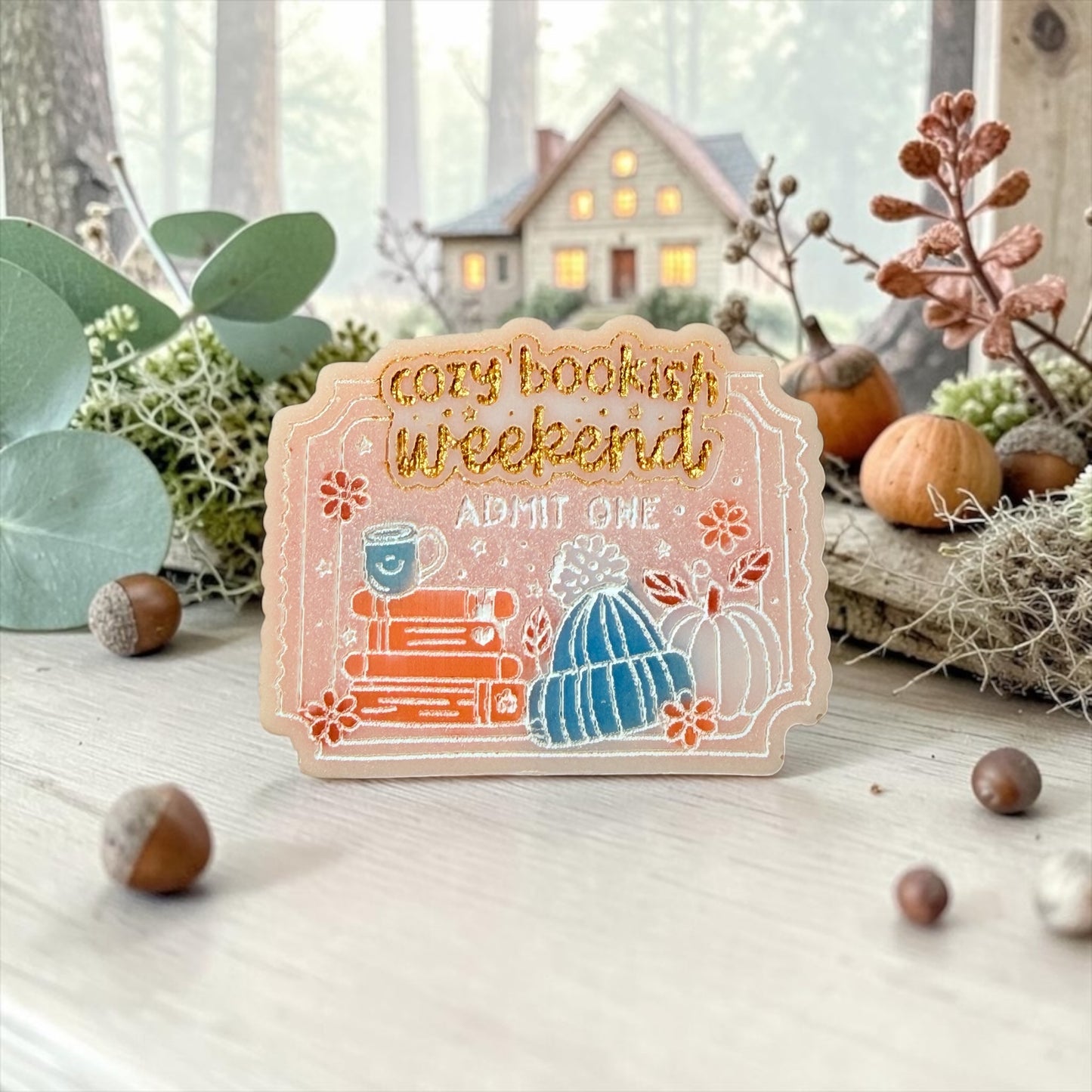 Cozy Bookish Weekend - Toasted Almond & Caramel Brittle