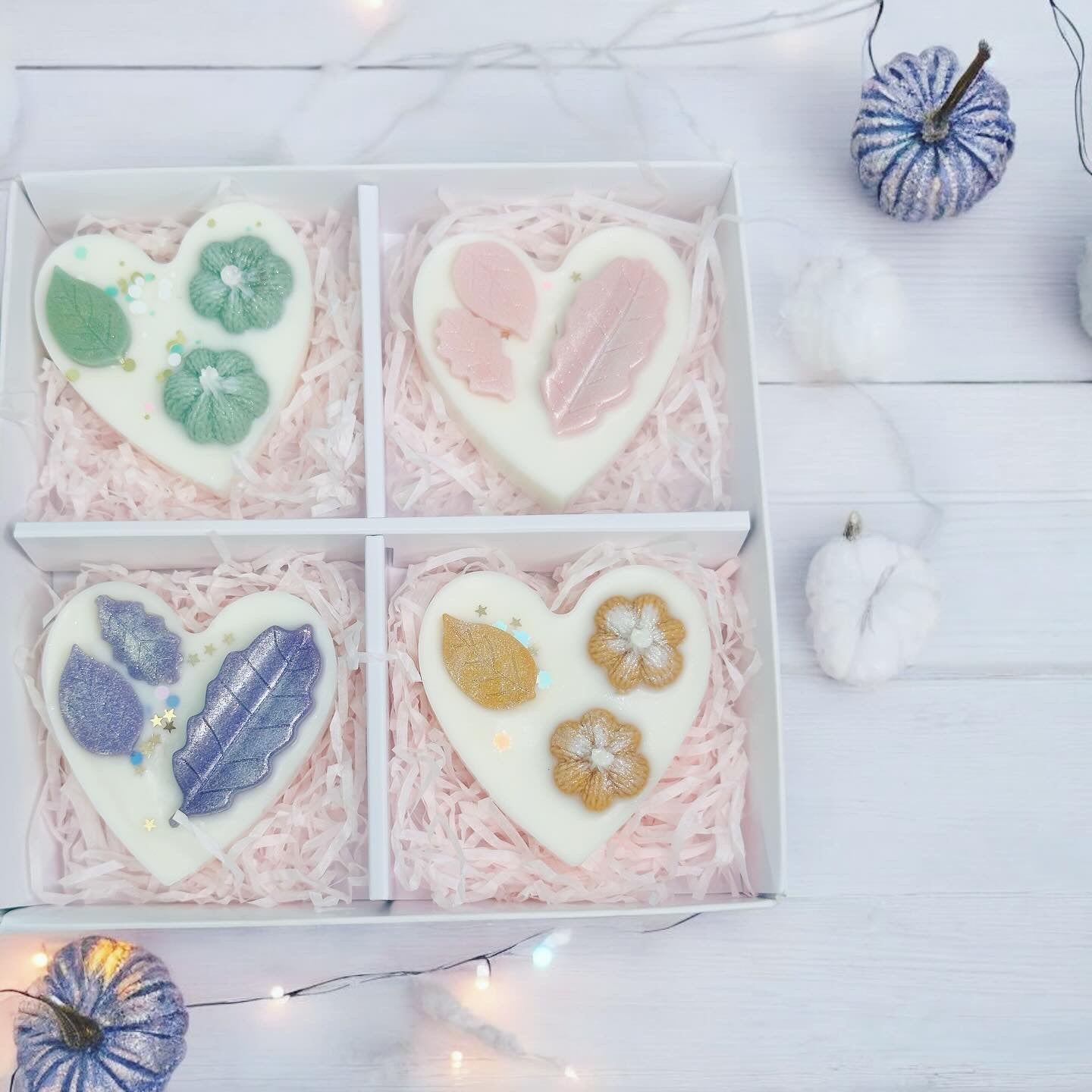 Leafy Hearts Set