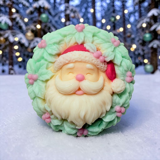Snowflake Cookie & Winter Cherry Jam - Santa
