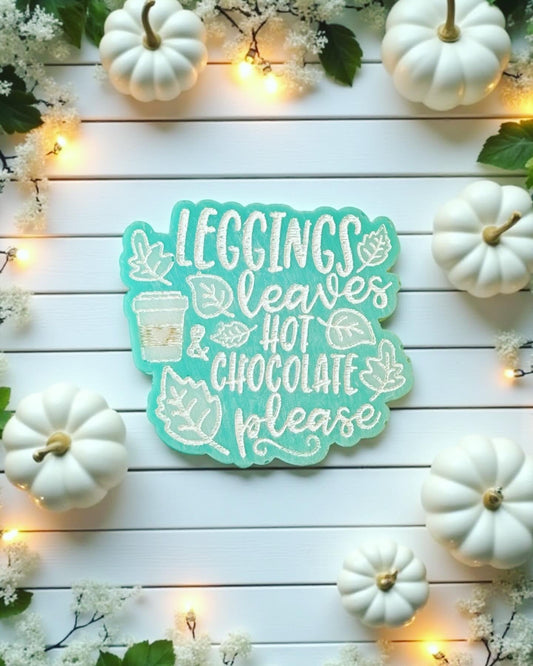 Hot Chocolate Please - Warm Fall Cookies