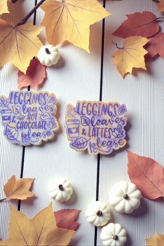 Lattes Please - Velvet Plum & Golden Embers