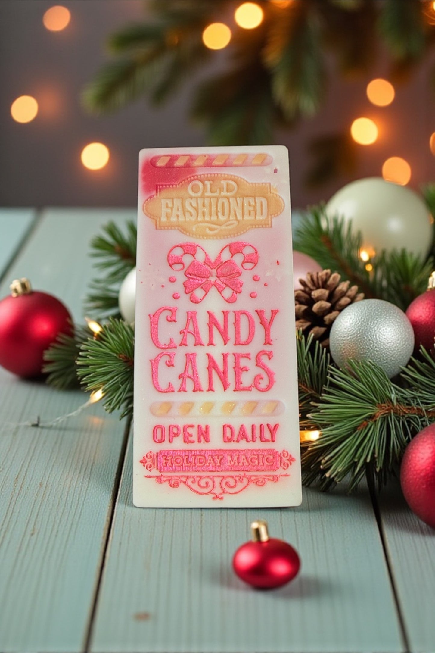Cherries on Snow - Candy Canes Snap Bar