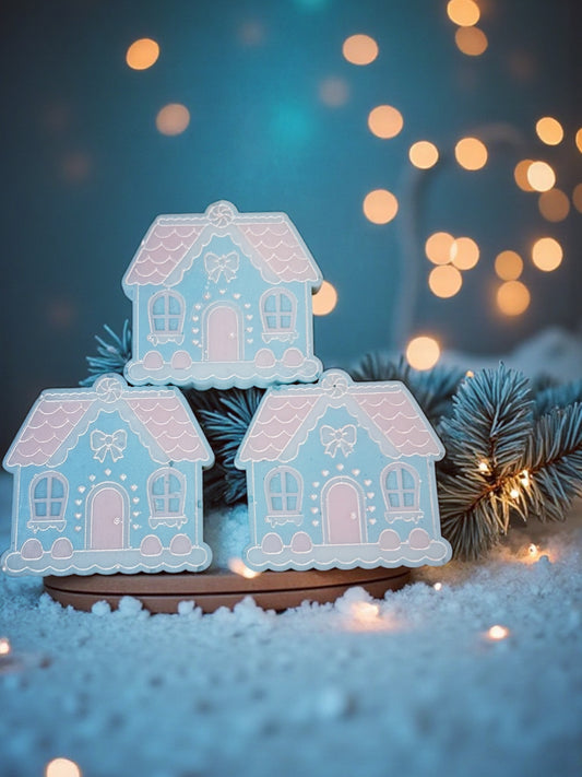 Frosty Sparkle - Gingerbread House