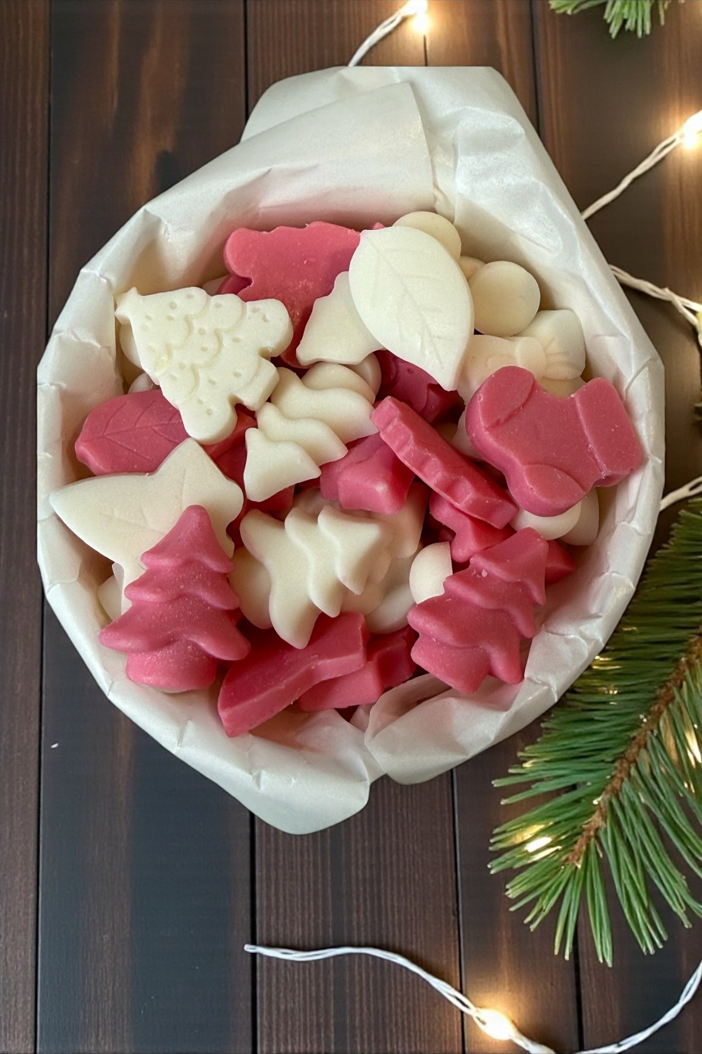 Candy Cane & Cosy Vanilla Scent Tub