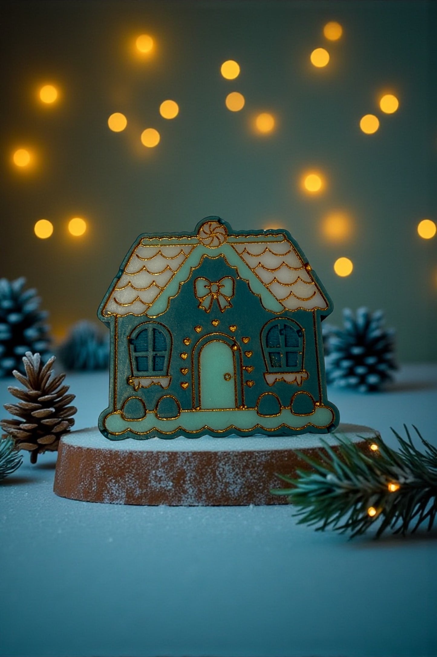 Pine & Juniper Berries - Gingerbread House