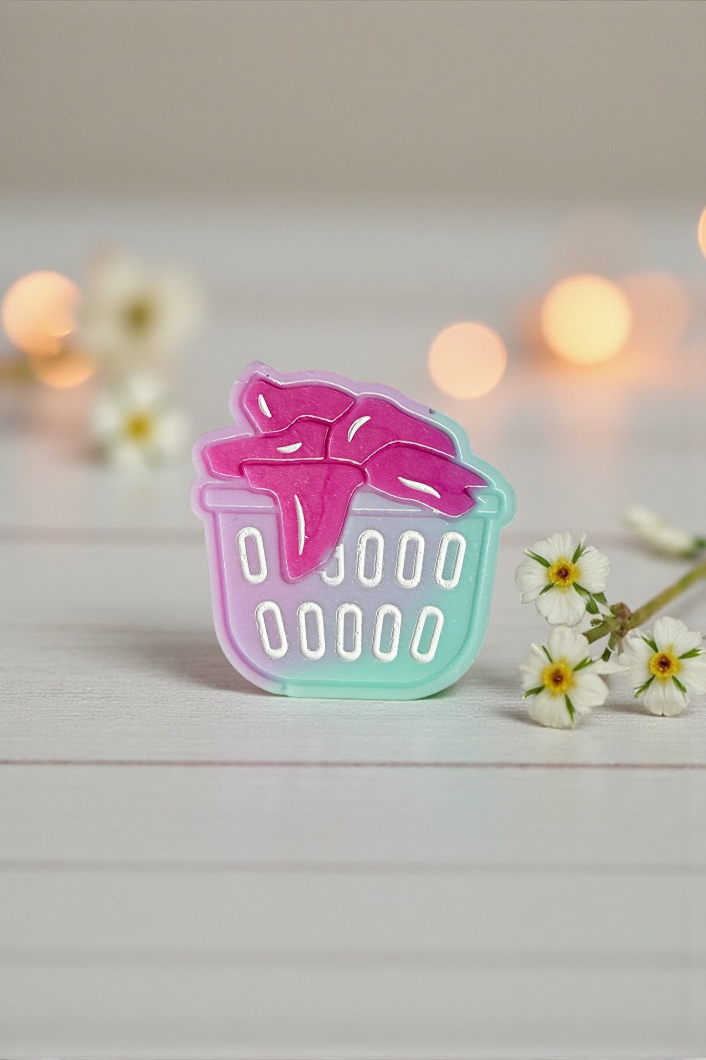 Blush Laundry Basket