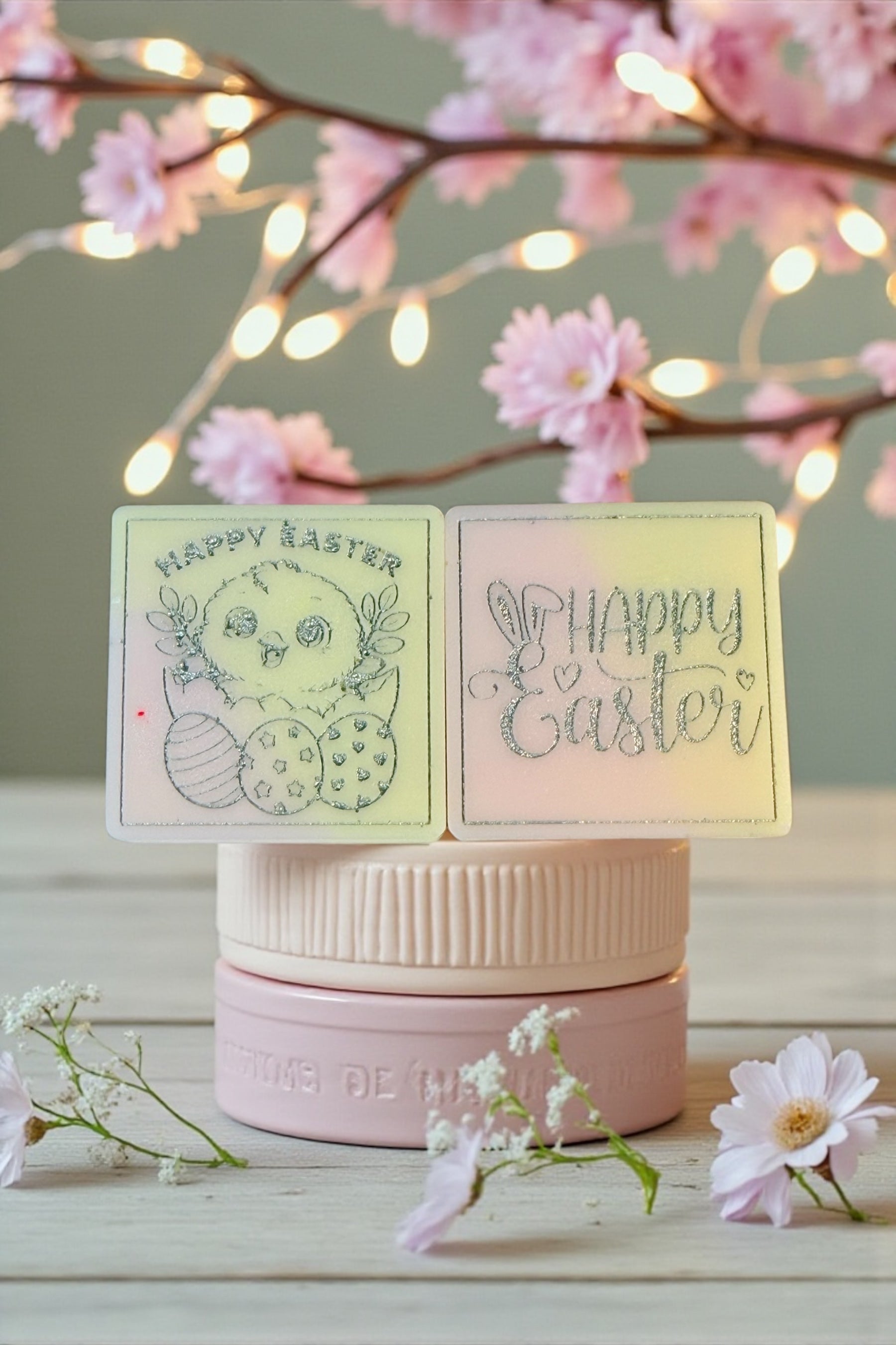 Easter Square Duo - Cherry Blossom & Rose Water - Enhanced by Nature LTD