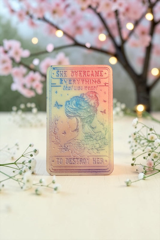 She Overcame Everything - Wrapped in Comfort