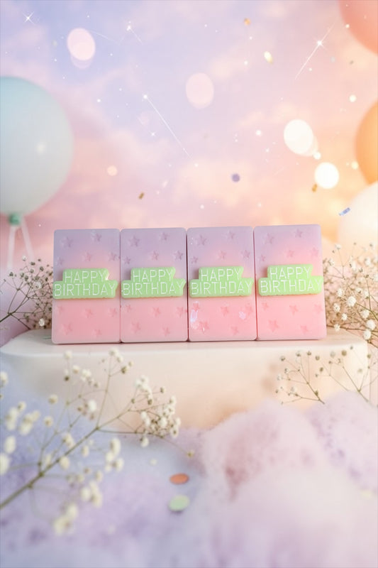 Happy Birthday (x4) - Birthday Cake